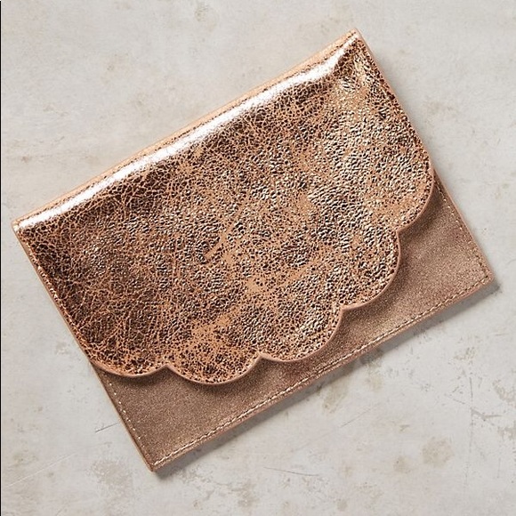 Anthropologie Handbags - Copper Scallop Wallet Anthropologie Handbags - Copper Scallop Wallet